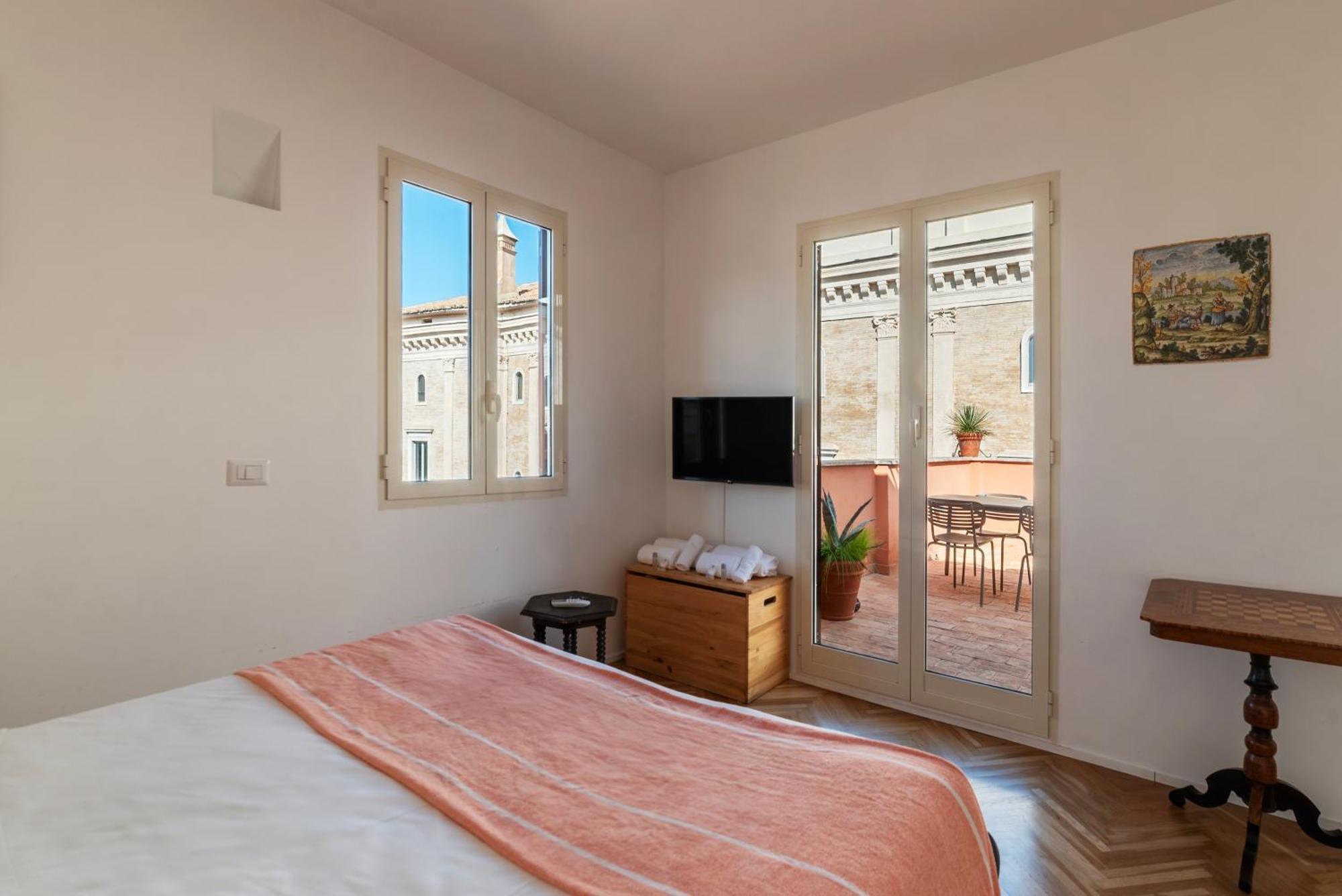 Apartment With Terrace In Via Del Pellegrino - FromhometoRom Exterior foto