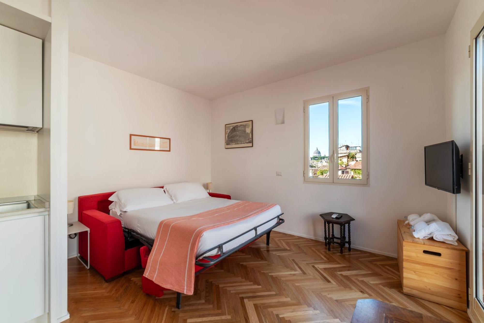 Apartment With Terrace In Via Del Pellegrino - FromhometoRom Exterior foto